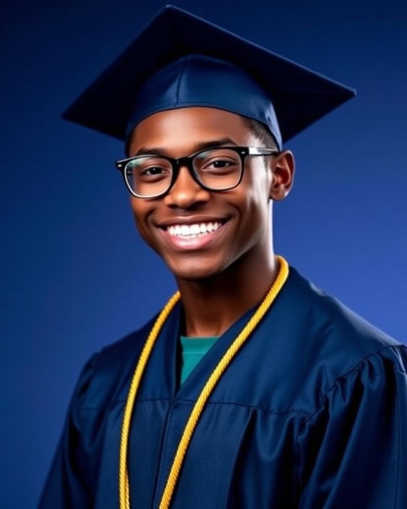 Senior portrait of Elijah Cartwright