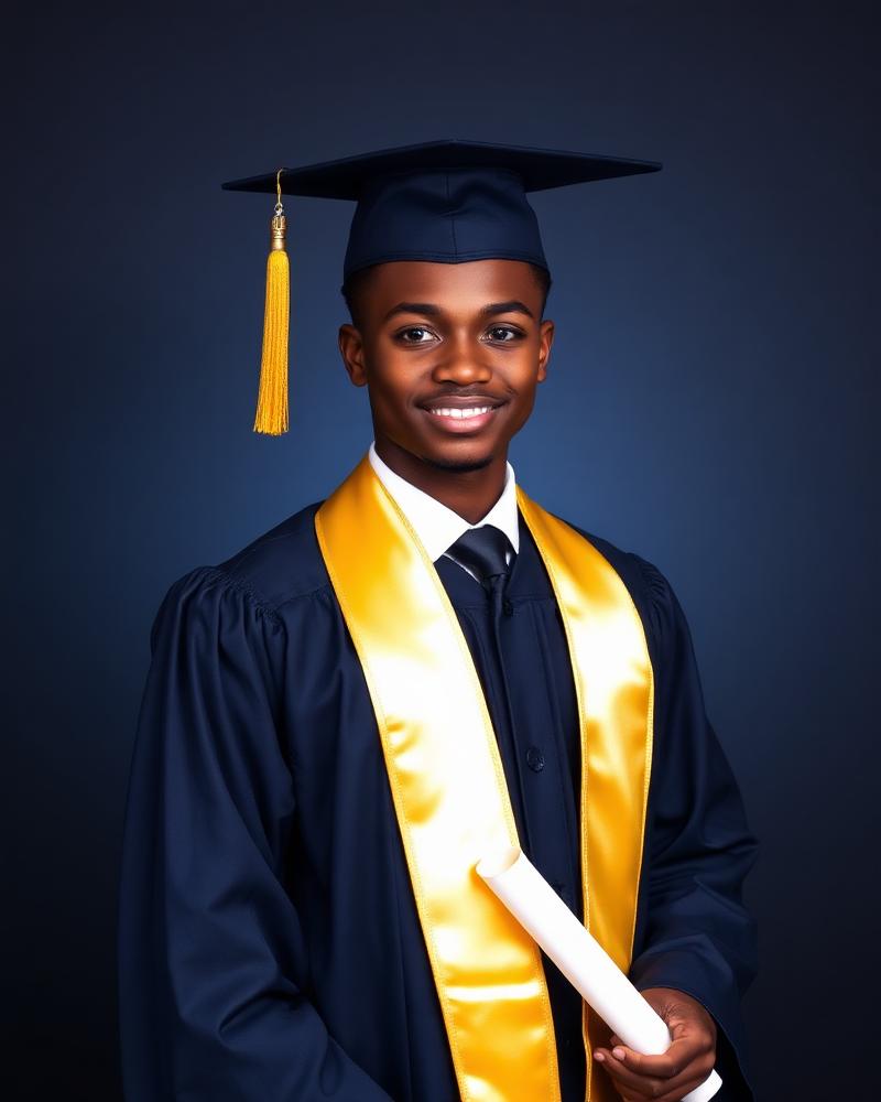 Senior portrait of Brandon Knowles