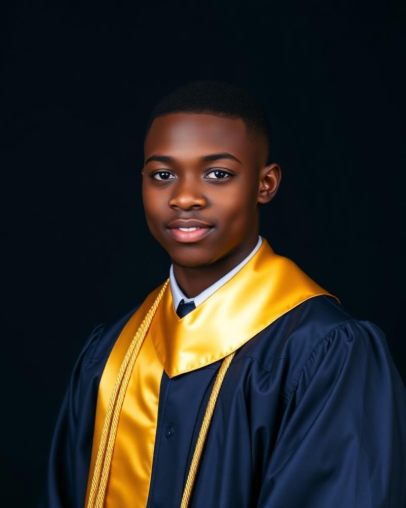 Senior portrait of Jaden Rolle