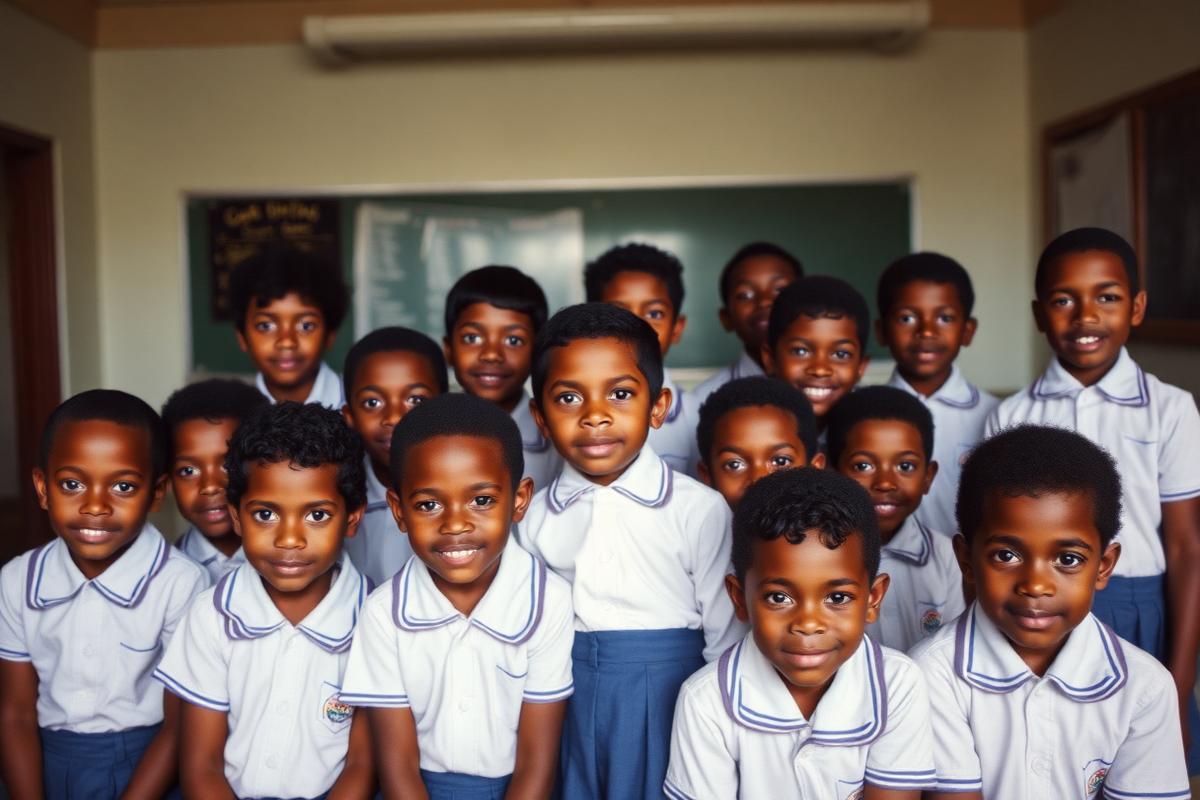 Grade three class picture — where it started